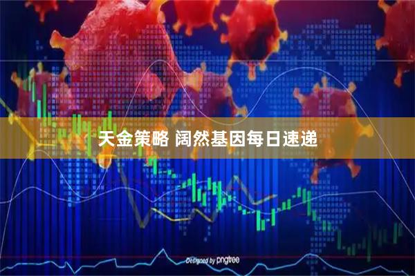 天金策略 阔然基因每日速递