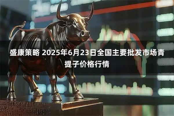 盛康策略 2025年6月23日全国主要批发市场青提子价格行情
